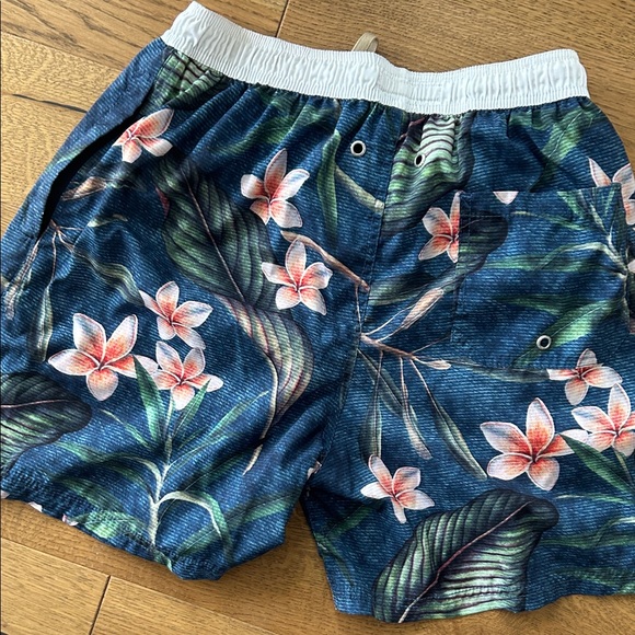 TEAMLTD Floral Print boardwalk swim shorts Men's Shorts size L - Picture 5 of 6